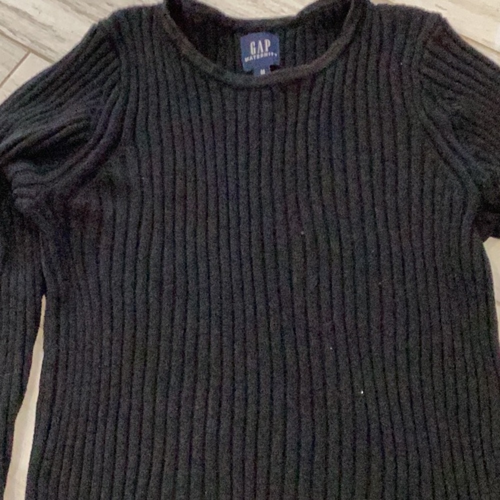 GAP Black Ribbed Sweat Set - Picture 2 of 5